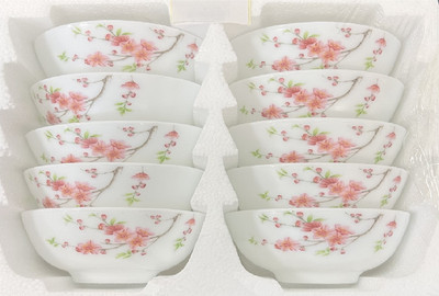 Набор салатников JEWEL Флора 6933 / ПС0087-48 (10шт) - 