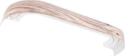 

Карниз для штор, Шервуд 5см с/п 2.4м 2р узкий / 58146467