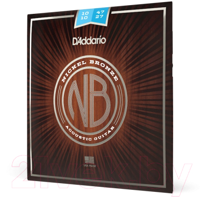 Струны для 12-струнной гитары D'Addario NB1047-12