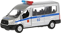 Автомобиль игрушечный Технопарк Ford Transit. Полиция / SB-18-18-P-WB - 