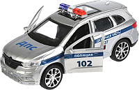 Автомобиль игрушечный Технопарк Renault Koleos. Полиция / KOLEOS-P - 