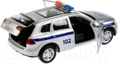 Автомобиль игрушечный Технопарк VW Touareg Полиция / TOUAREG-P-SL