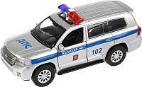 Автомобиль игрушечный Технопарк Toyota Land Cruiser. Полиция / CRUISER-P - 