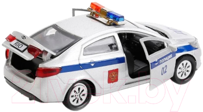 Автомобиль игрушечный Технопарк Kia Rio. Полиция / RIO-POLICE