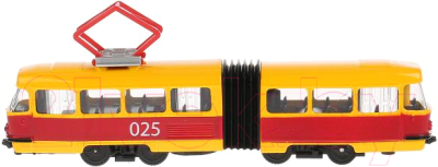 Трамвай игрушечный Технопарк SB-18-01WB(NO IC)