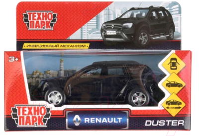 Автомобиль игрушечный Технопарк Renault Duster / DUSTER-BK