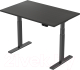 Письменный стол Smartstol 120x80x3.6 (черный/венге 138) - 