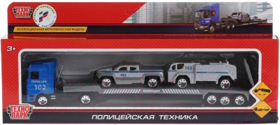 

Автовоз игрушечный Технопарк, Полиция / 1045B-R