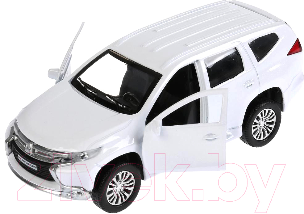 Автомобиль игрушечный Технопарк Mitsubishi Pajero Sport / PAJERO-S-WT (белый) — фото 2