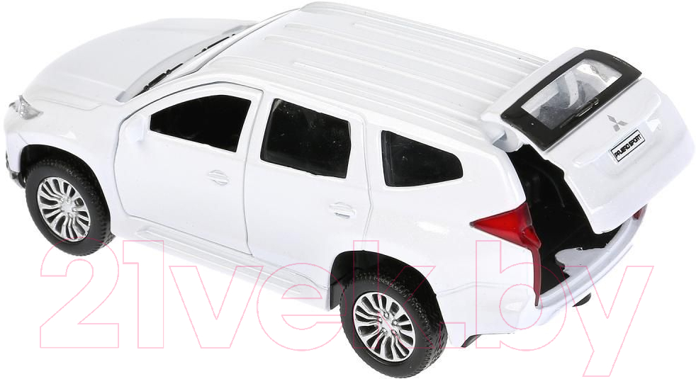 Автомобиль игрушечный Технопарк Mitsubishi Pajero Sport / PAJERO-S-WT (белый) — фото 4