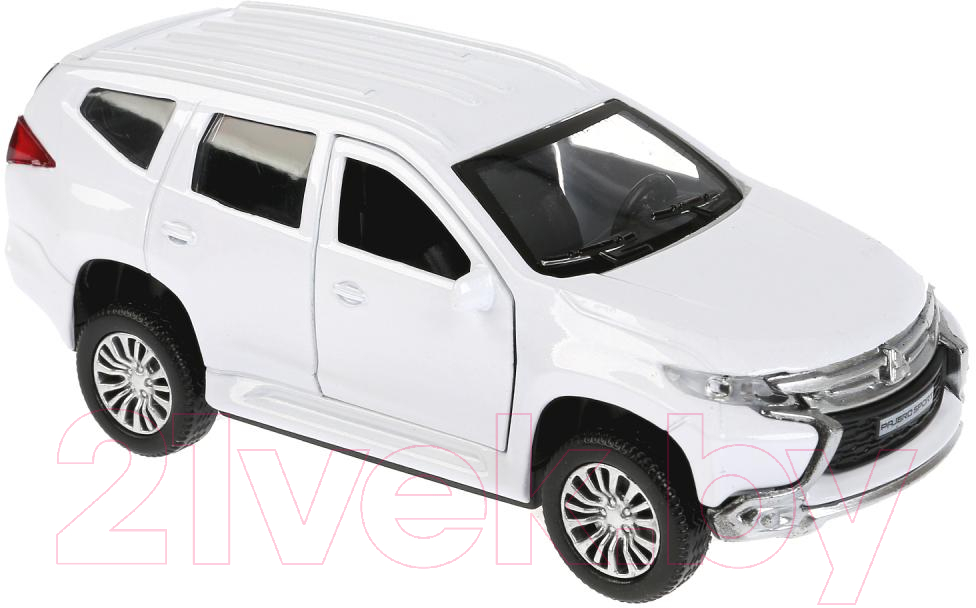 Автомобиль игрушечный Технопарк Mitsubishi Pajero Sport / PAJERO-S-WT (белый)