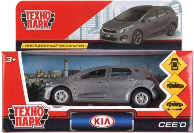 Автомобиль игрушечный Технопарк Kia Ceed / CEED-GY
