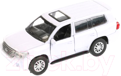 Автомобиль игрушечный Технопарк Toyota Land Cruiser / CRUISER-WT (белый)
