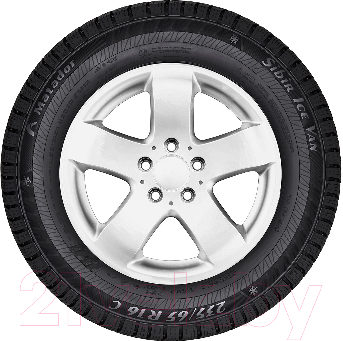 Зимняя легкогрузовая шина Matador MPS500 Sibir Ice Van 195/70R15C 104/102R