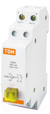 Кнопка на DIN-рейку TDM SQ0214-0018