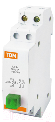Кнопка на DIN-рейку TDM SQ0214-0017