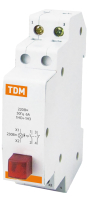 Кнопка на DIN-рейку TDM SQ0214-0016 - 