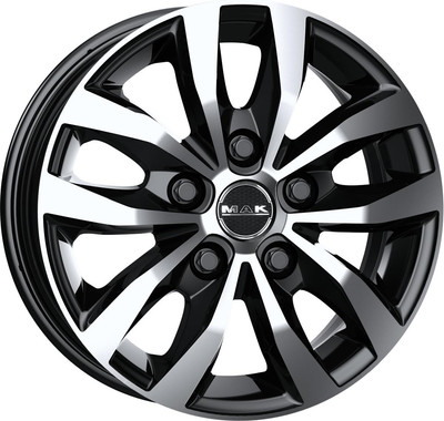 

Литой диск, Load 5 17x7" 5x120мм DIA 65.1мм ET 55мм Black Mirror