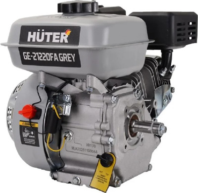 Двигатель бензиновый Huter Grey GE-21220FА (70/15/9) - 