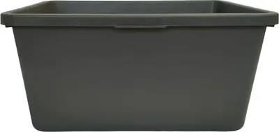 Таз строительный RV Plast Премиум прямоугольный 0211 (90л, хаки) - 