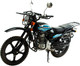 Мотоцикл Motoland Forester 200 (черный/синий) - 
