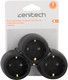 Блок розеточный Zenitech 16A 3X2P+E / 191906 (черный) - 