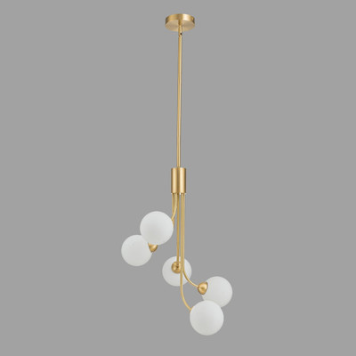 

Люстра, Bryson L-8130-5A BR GL