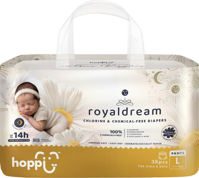 

Подгузники-трусики детские, RoyalDream L 9-14кг / HB-041-L