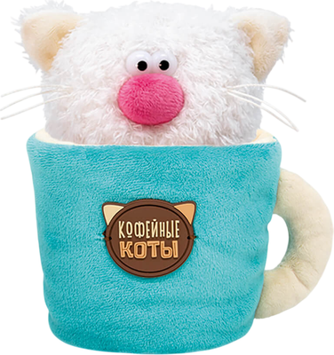 

Мягкая игрушка, Кофейный Кот Молоко / CCat12-22
