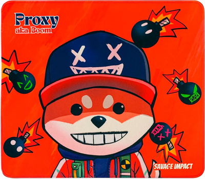 Коврик для мыши Bloody BP-45 Proxy Boom Fire
