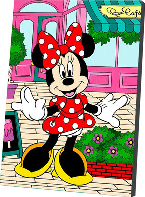 

Картина по номерам, Минни Маус в красном платье / 10957156