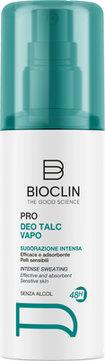 Дезодорант-спрей Bioclin Pro Deo Talc Vapo при интенсивном потоотделении