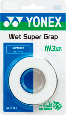 

Грип для большого тенниса, Super Grap / АС102EX-WH