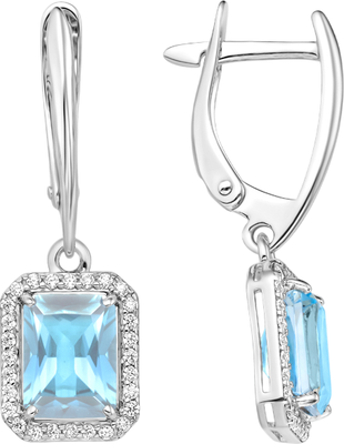 

Серьги из серебра, П2227-086СТ