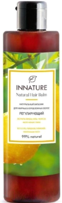 Бальзам для волос Innature Натуральный для жирных и проблемных волос регулирующий (250мл)