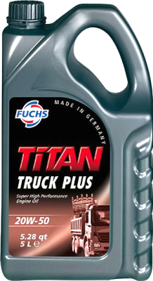 Моторное масло Fuchs Titan Truck Plus 20W50 / 601411762 (5л)