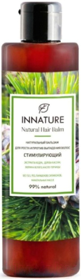 Бальзам для волос Innature Натуральный для роста и против выпадения волос стимулирующий (250мл)