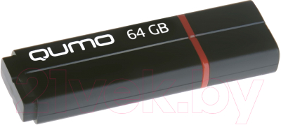 Usb flash накопитель Qumo Speedster 64GB 3.0 Black / QM64GUD3-SP