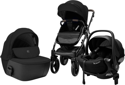 Детская универсальная коляска Bubago Savella 3в1 / BG 199-1 (черный) - 