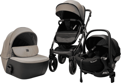 Детская универсальная коляска Bubago Savella 3в1 / BG 199-3 (бежевый) - 