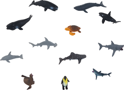 

Набор фигурок коллекционных, Морские обитатели / KW0010