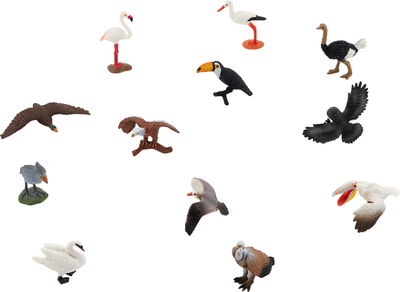 

Набор фигурок коллекционных, Птицы / KW0007