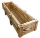 Кашпо KraftHouse Балконный ящик 15x9x52 / 2044638951431 (обожженный) -