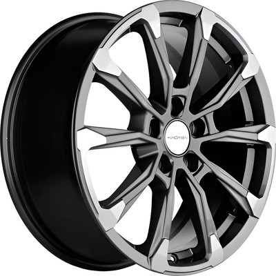 Литой диск Khomen KHW1808 Geely Coolray 18x7.5" 5x114.3мм DIA 54.1мм ET 50мм