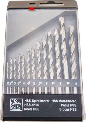 Набор сверл Hiborg 2-8мм / Y-368-303