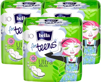 Прокладки гигиенические Bella For Teens Ultra Relax (3x10шт) - 