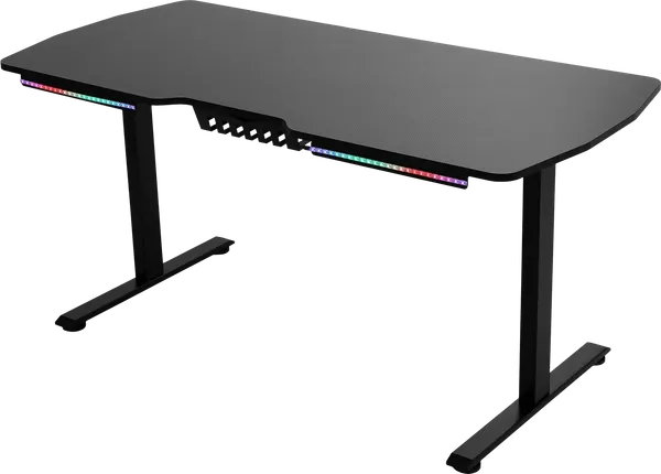 Геймерский стол Zone 51 Platform Ambilight 160 / Z51-PA6-BK