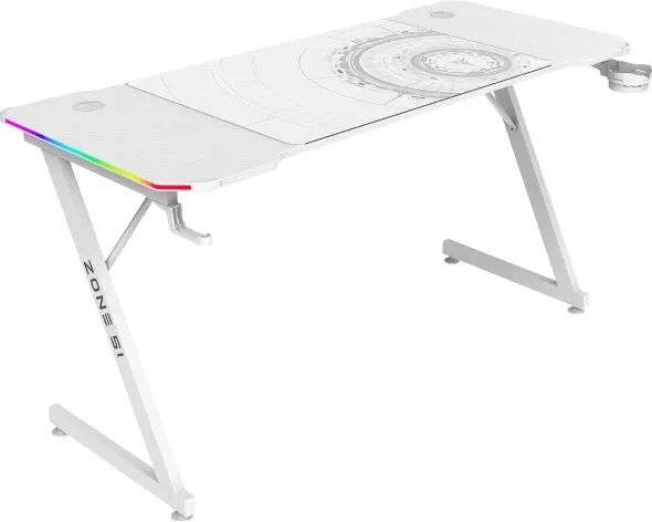 Геймерский стол Zone 51 Trine 140 RGB / Z51-T4R-WH
