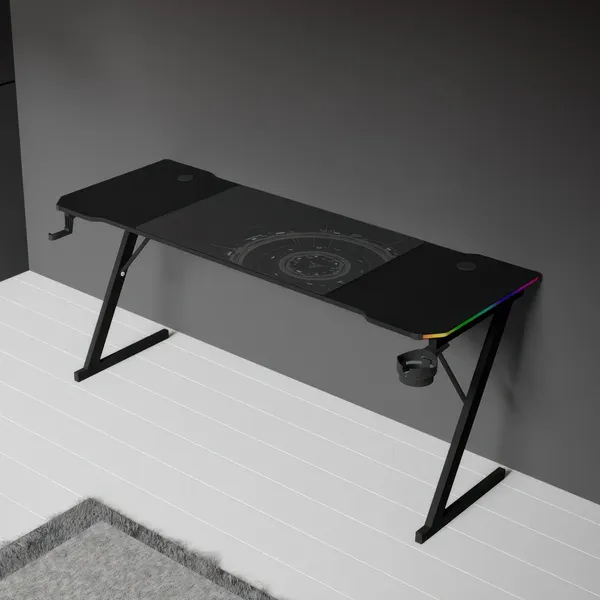 Купить Геймерский стол Zone 51 Trine 160 RGB / Z51-T6R-BK в Жодино