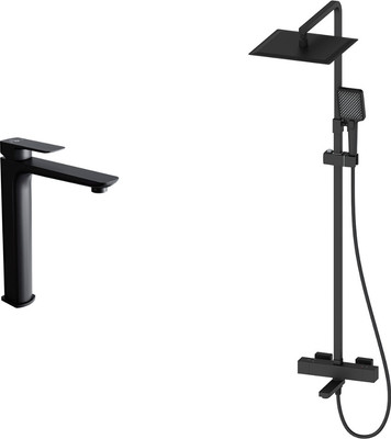 

Душевая система со смесителем, OL-739901+239003-MB